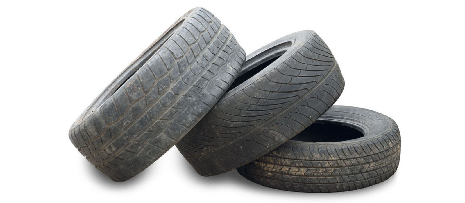 Used tyres make great planters and raised beds